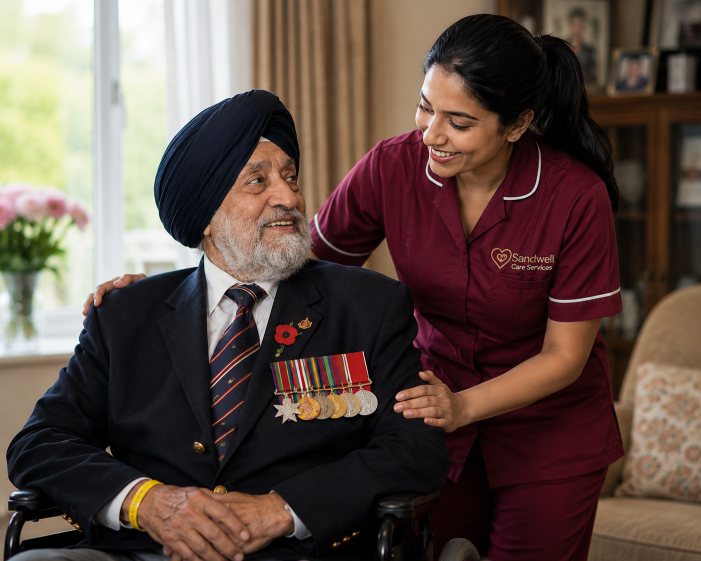 Home care support at home