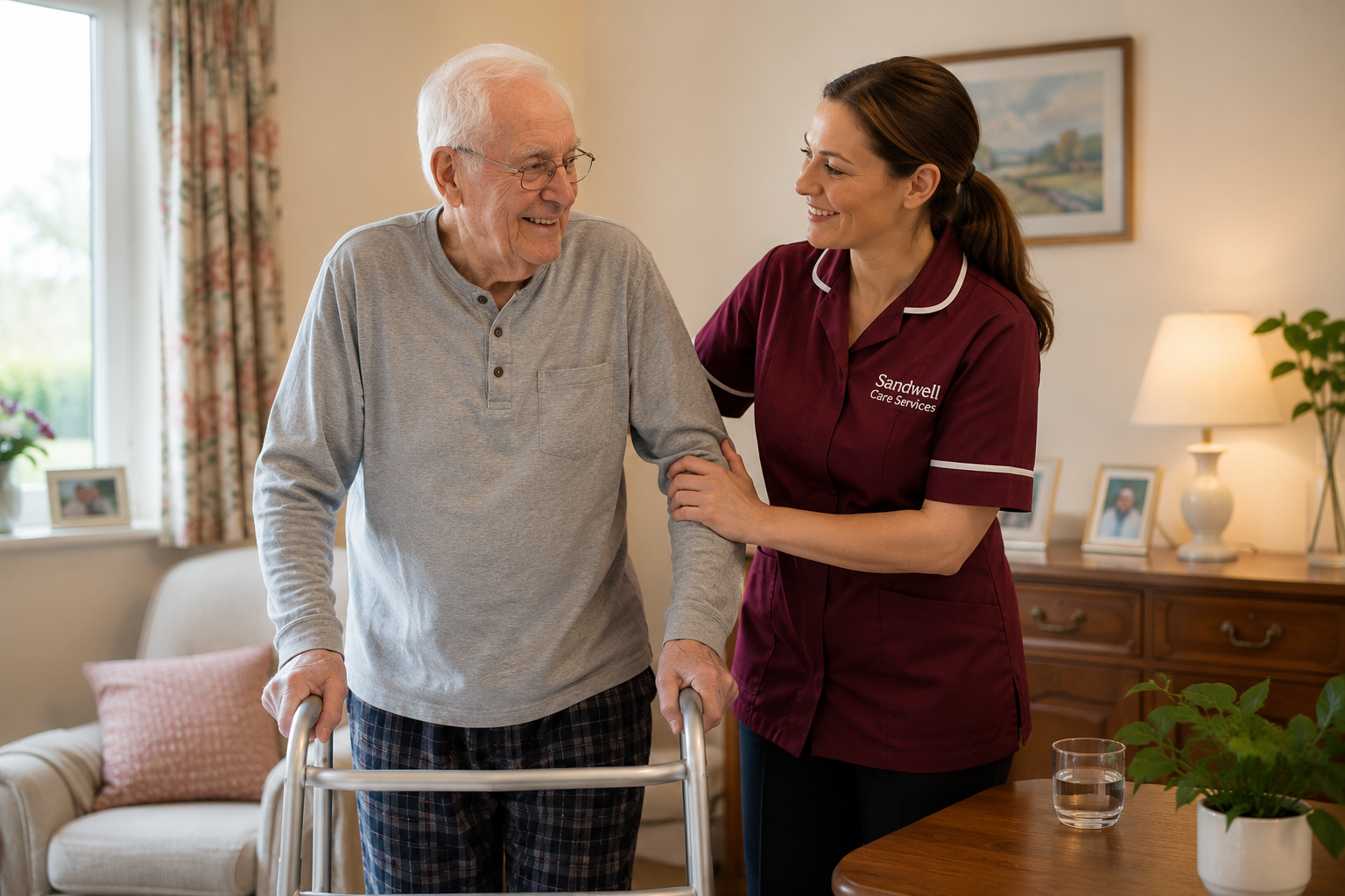 Private care support at home