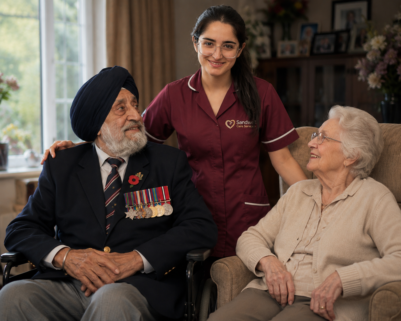 Specialist care support at home