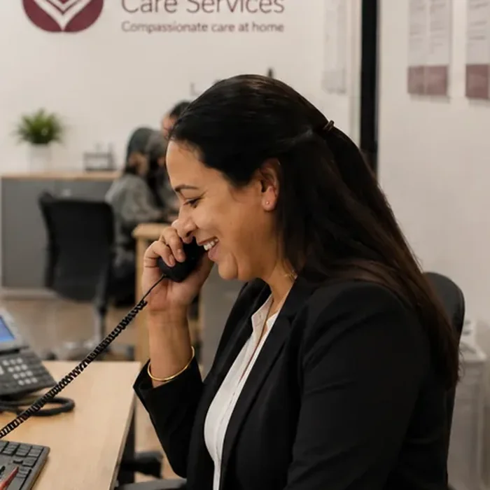 Harjinder at Sandwell Care Services
